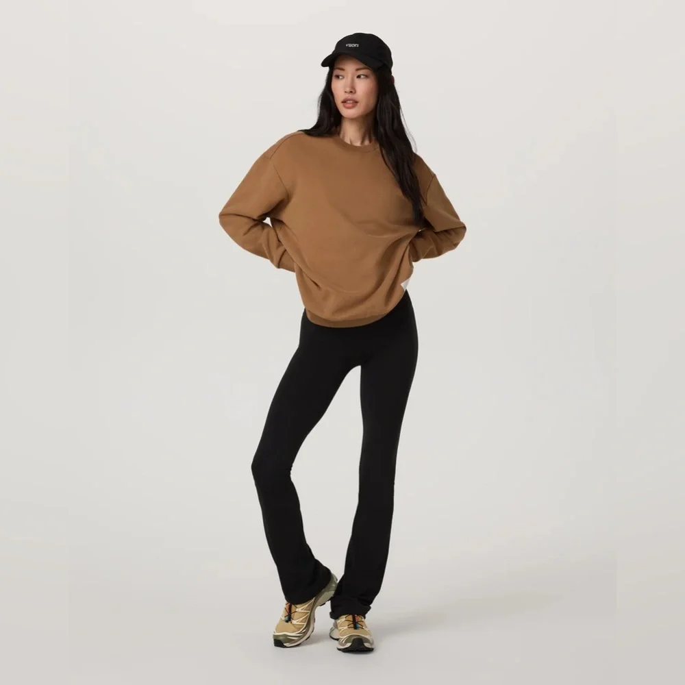 NWT Disturbia Restore Oversized Crew 2.0 in Toffee Size XS